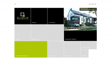 LE SITE WEB DE QUBUS A ÉTÉ SÉLECTIONNÉ POUR UN PRIX DE DESIGN